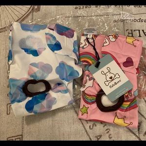Cute dog/pet diapers. Size small.
